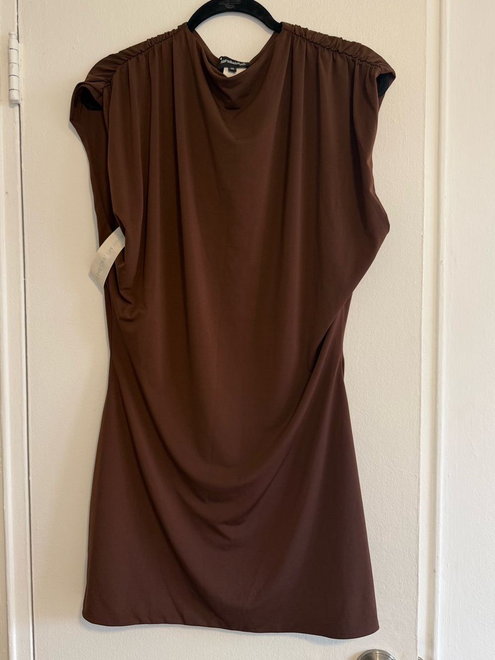 Mars the Label The Sandra Mini Dress in Brown